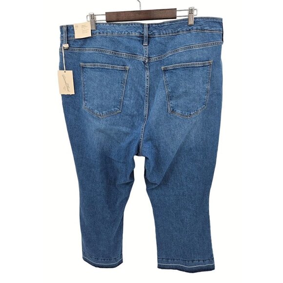 Universal Thread Jeans Women Sz 22 Ankle Bootcut Vintage Stretch High Rise NEW - Picture 3 of 16